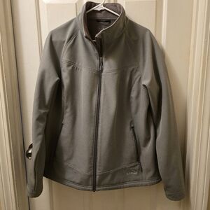 L.L. Bean Misses Charcoal Jacket Size XL REG EUC